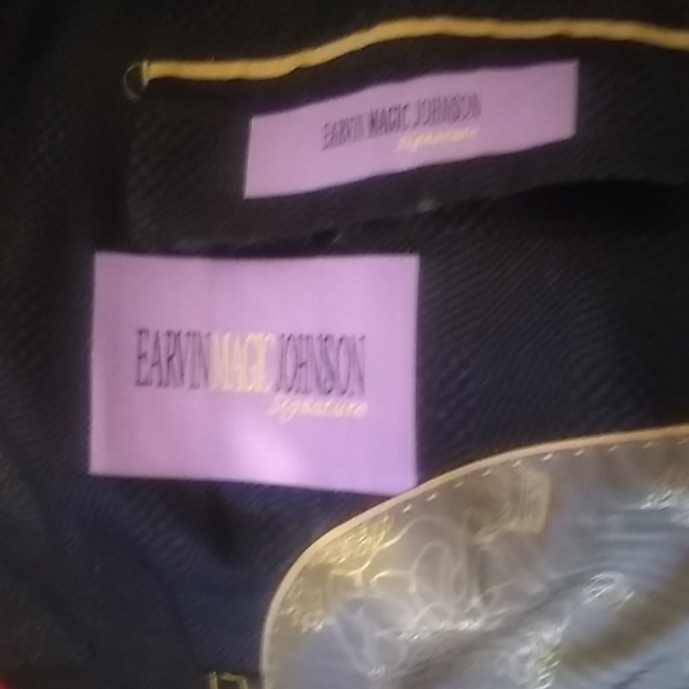 Earvin magic Johnson signature jacket suit